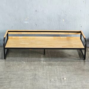 Ghế băng dài 190x70cm gỗ cao su - hình 1