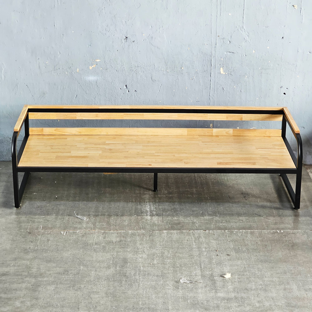 Ghế băng dài 190x70cm gỗ cao su Ghế băng dài 190x70cm gỗ cao su - hình 1