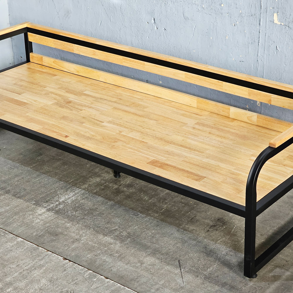 Ghế băng dài 190x70cm gỗ cao su Ghế băng dài 190x70cm gỗ cao su - hình 2
