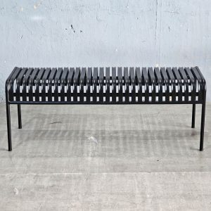 Ghế băng dài ngoài trời 120x40cm sắt sơn tĩnh điện - hình 1