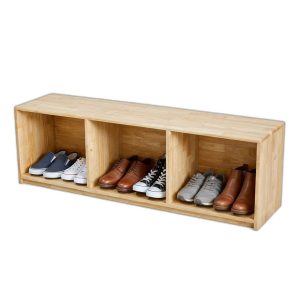 Ghế băng dài ngồi thay giày 140x35cm gỗ cao su