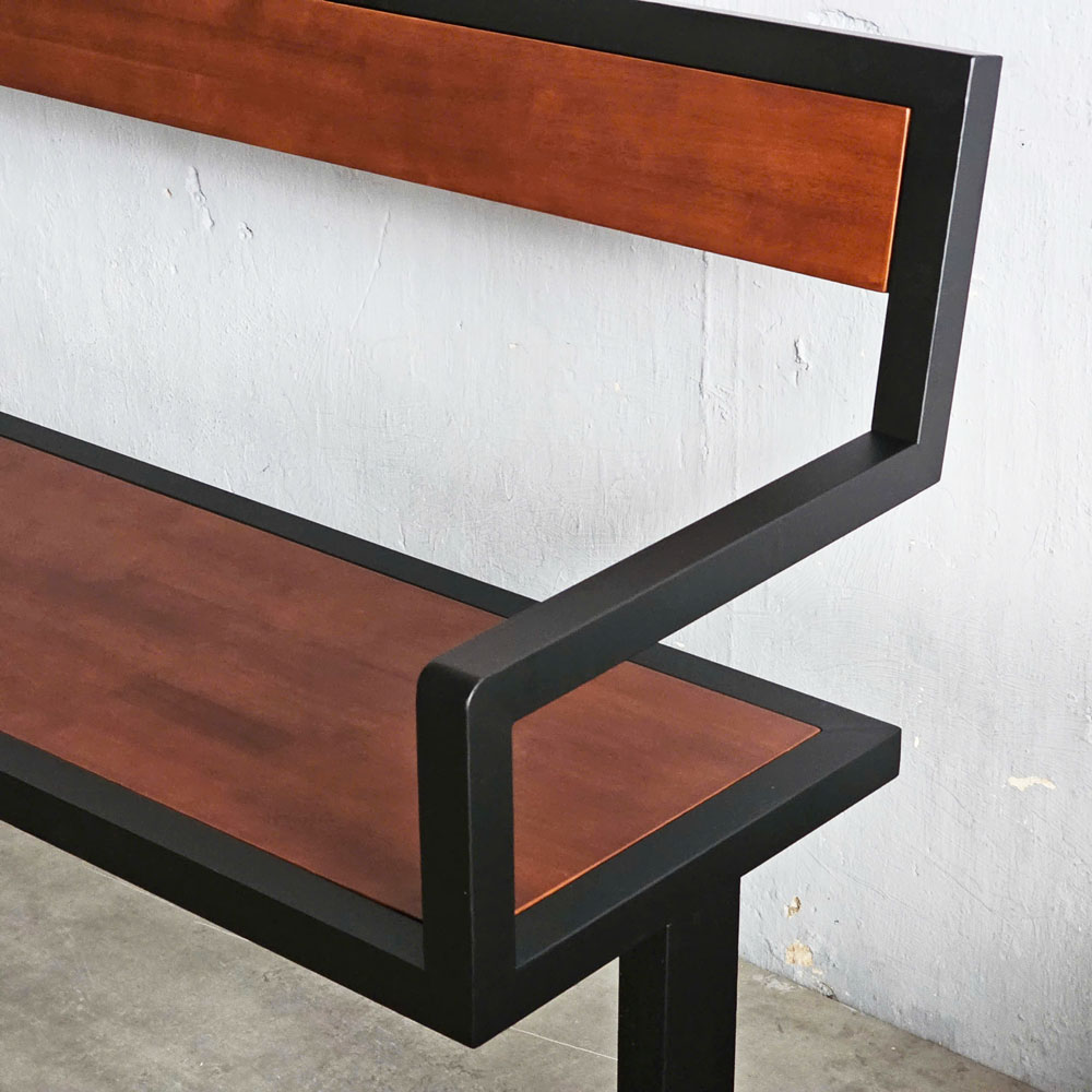 Ghế băng dài SAHO 160x56x88cm gỗ cao su Ghế băng dài SAHO 160x56x88cm gỗ cao su - hình 4