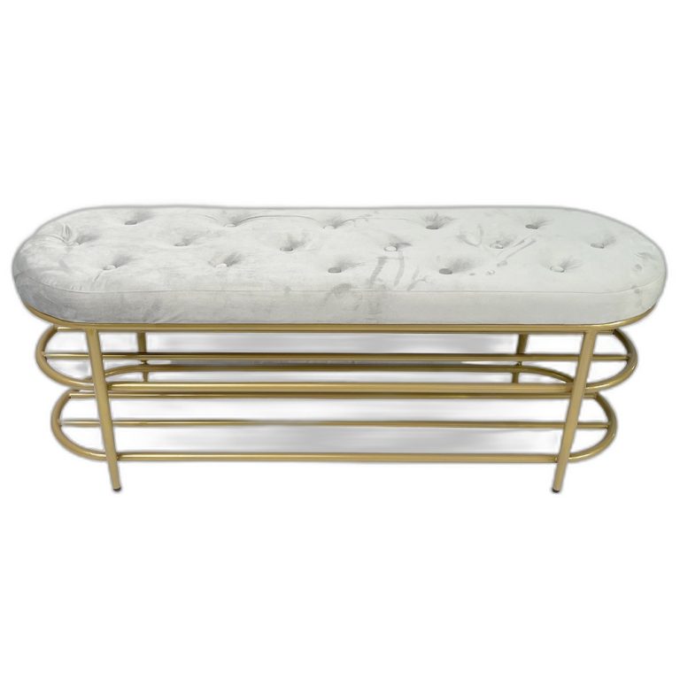Trang chủ Ghế băng ngồi chờ bọc nệm 120x35x45cm khung sắt KG68037