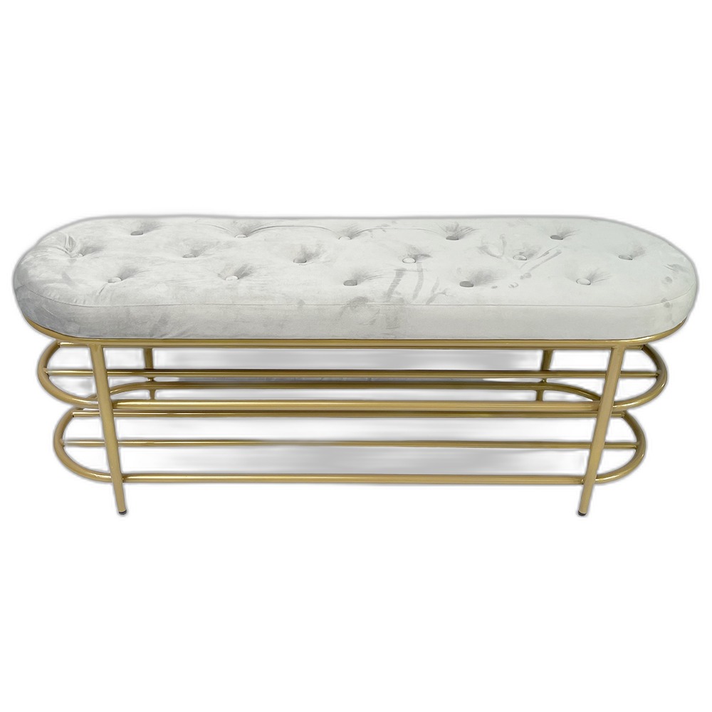 Ghế băng ngồi chờ bọc nệm 120x35x45cm khung sắt KG68037 Ghế băng ngồi chờ bọc nệm 120x35x45cm khung sắt KG68037