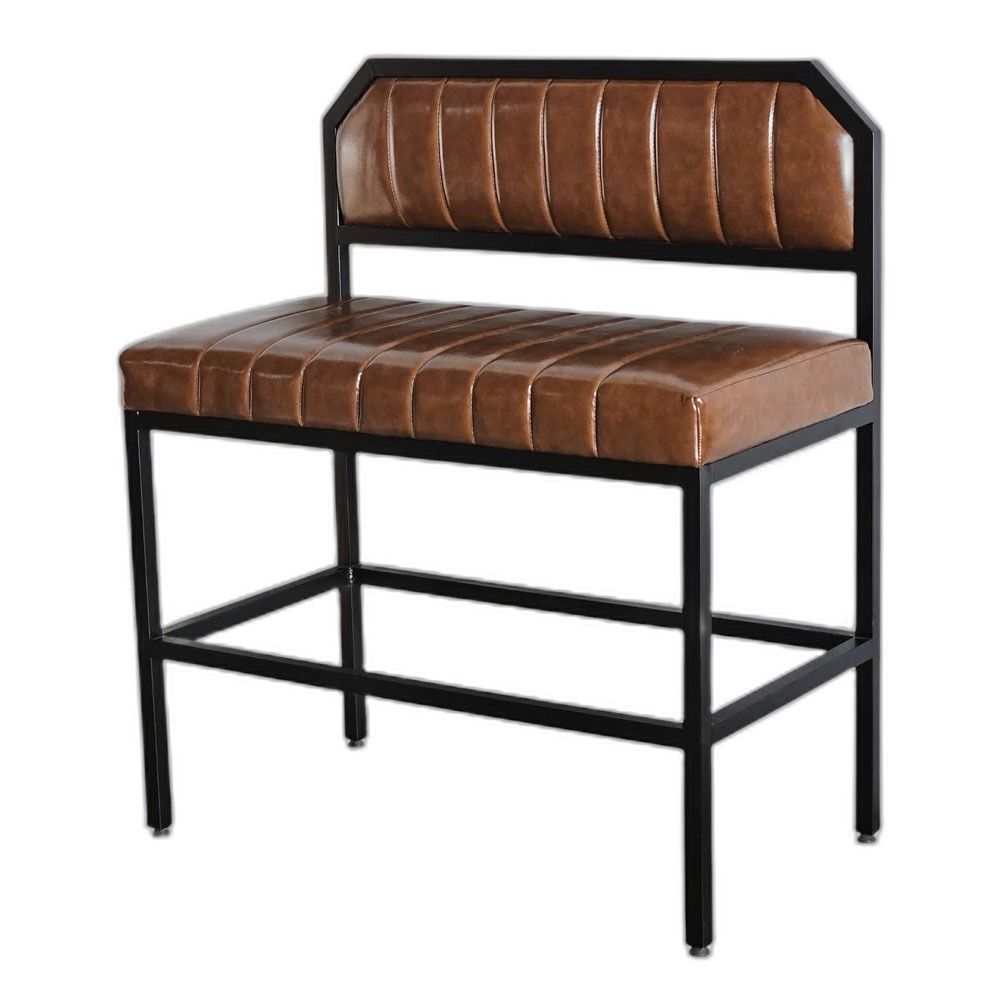Ghế bar băng bọc nệm 100x55x117cm khung sắt Ghế bar băng bọc nệm 100x55x117cm khung sắt