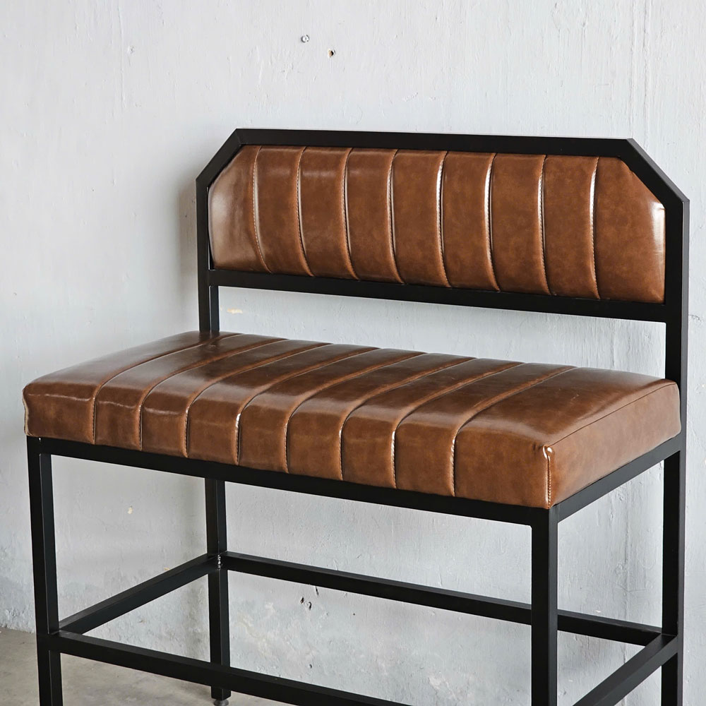 Ghế bar băng bọc nệm 100x55x117cm khung sắt Ghế bar băng bọc nệm 100x55x117cm khung sắt - hình 1