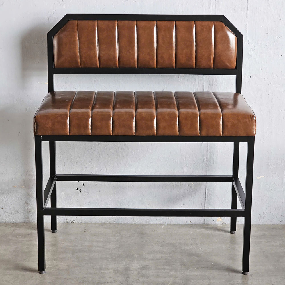 Ghế bar băng bọc nệm 100x55x117cm khung sắt Ghế bar băng bọc nệm 100x55x117cm khung sắt - hình 4