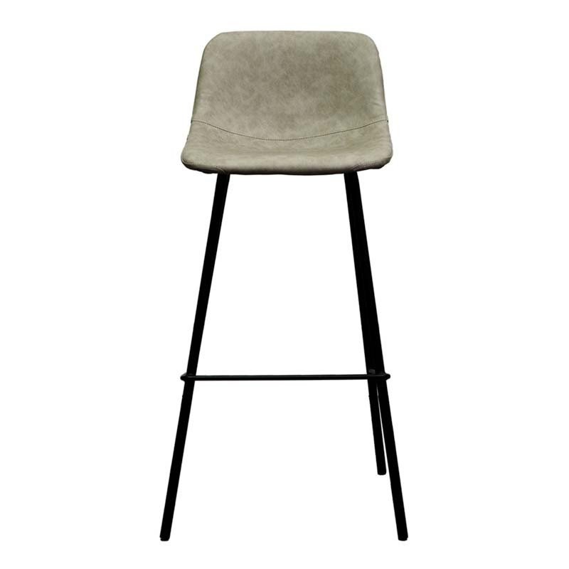 Ghế bar chân sắt sơn tĩnh điện nệm da GAKJB-065H Ghế bar chân sắt sơn tĩnh điện nệm da GAKJB-065H - hình 3