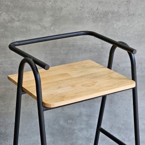 Ghế Bar Cozy sắt sơn tĩnh điện - hình 1