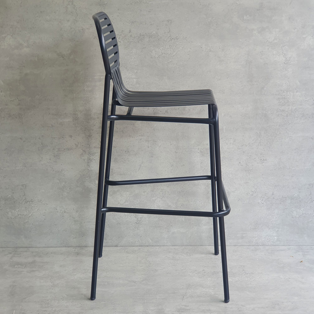 Ghế bar khung sắt cắt rãnh sơn tĩnh điện G Ghế bar khung sắt cắt rãnh sơn tĩnh điện G - hình 4