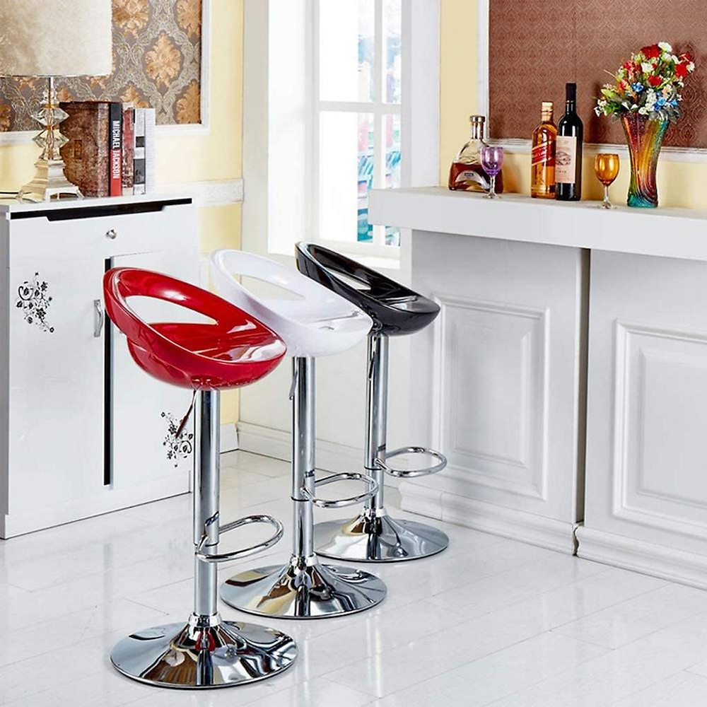 Ghế bar nâng hạ mặt nhựa nhiều màu Ghế bar nâng hạ mặt nhựa nhiều màu - hình 3