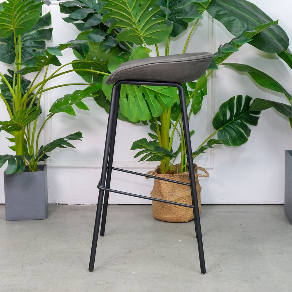 Ghế bar nệm da PU cao cấp chân sắt sơn tĩnh điện GAK39PU Ghế bar nệm da PU cao cấp chân sắt sơn tĩnh điện GAK39PU - hình 5