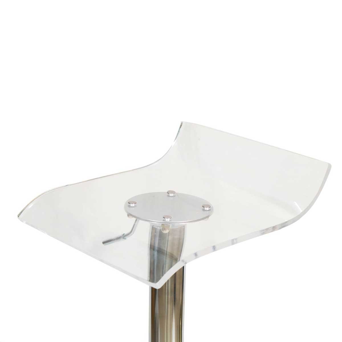 Ghế bar nhựa Arcylic chân xoay nâng hạ GAK-631 Ghế bar nhựa Arcylic chân xoay nâng hạ GAK-631 - hình 2