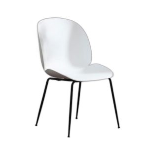 Ghế Beetle lưng nhựa chân sắt cao cấp GBC68018