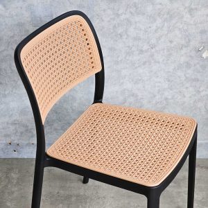 Ghế cafe lựa lưới giả mây - hình 1
