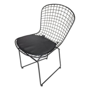 Ghế cafe lưng lưới chân sắt HOGCF68006