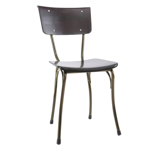 Ghế cafe ngoài trời khung sắt màu đồng Kite 02 Ghế cafe ngoài trời khung sắt màu đồng Kite 02 - hình 2