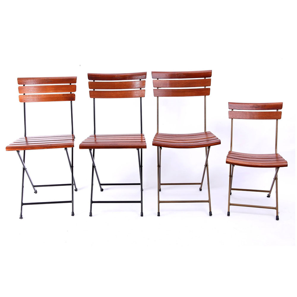 Ghế cafe ngoài trời xếp gọn Patio 01 Ghế cafe ngoài trời xếp gọn Patio 01 - hình 1