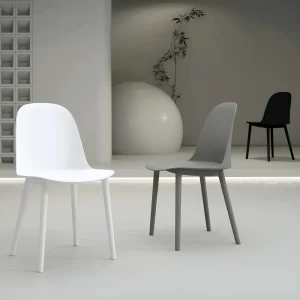 Ghế Cafe Nhựa Cao Cấp Khung Kim Loại Gaia 01 - hình 1