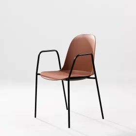 Ghế Cafe Nhựa Cao Cấp Khung Kim Loại Gaia 21 - hình 1
