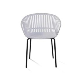 Ghế Cafe Nhựa Đúc Khung Kim Loại Calipso 3032a