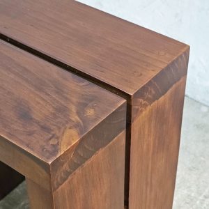 Ghế đôn 30x25x35cm gỗ thông - hình 1