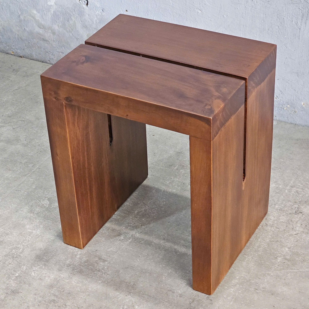 Ghế đôn 30x25x35cm gỗ thông Ghế đôn 30x25x35cm gỗ thông - hình 5