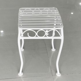Ghế đôn ngoài trời sắt mỹ nghệ - hình 1