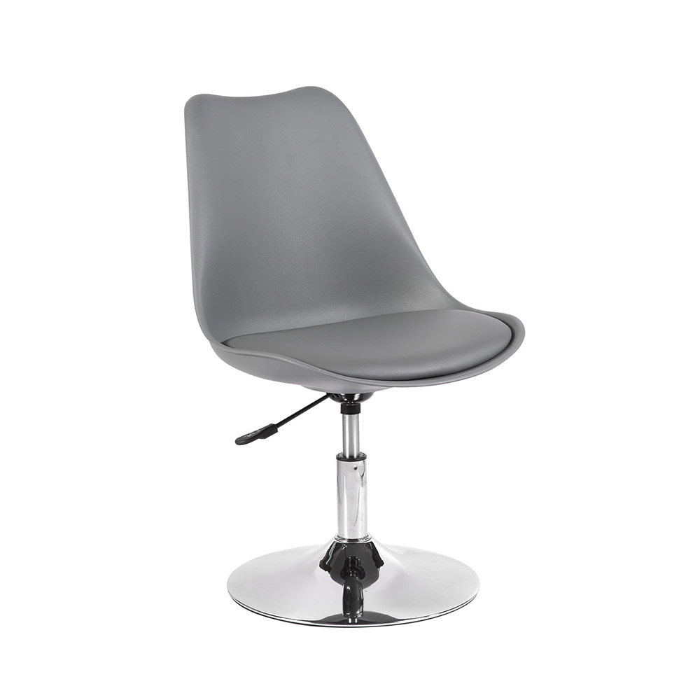 Ghế Eames mâm nâng hạ lưng nhựa có nệm GBC68017 Ghế Eames mâm nâng hạ lưng nhựa có nệm GBC68017 - hình 4
