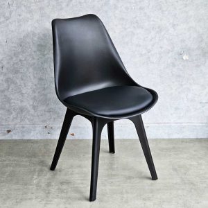 Ghế Eames nhựa đúc có lót nệm - hình 1