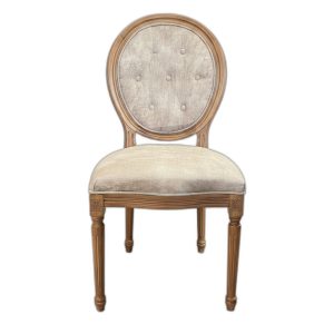 Lỗi 404 Ghế Louis không tay gỗ Ash bọc da Si