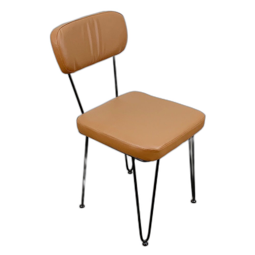 Ghế nệm chân sắt Lap kiểu Hairpin Ghế nệm chân sắt Lap kiểu Hairpin