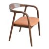 Ghế Neva khung gỗ tần bì Ash bọc nệm