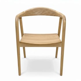 Ghế Neva tay tựa mặt ngồi plywood gỗ Ash - hình 1