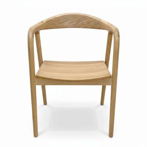 Ghế Neva tay tựa mặt ngồi plywood gỗ Ash - hình 1