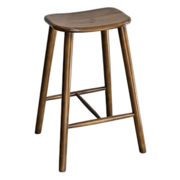 Trang chủ Ghế quầy bar đơn giản gỗ cao su