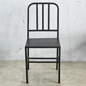Ghế sắt đơn giản có tựa lưng - hình 1