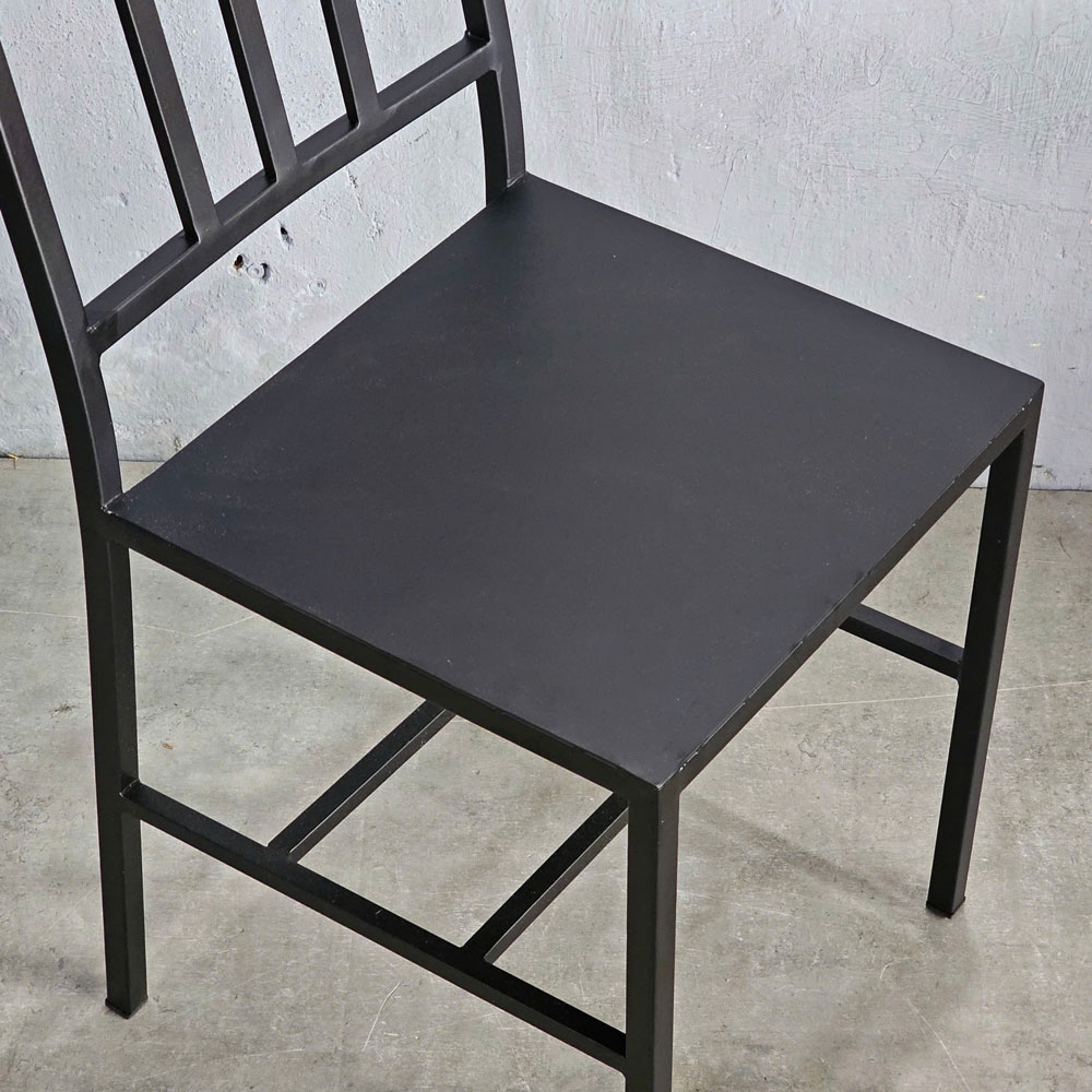 Ghế sắt đơn giản có tựa lưng Ghế sắt đơn giản có tựa lưng - hình 3