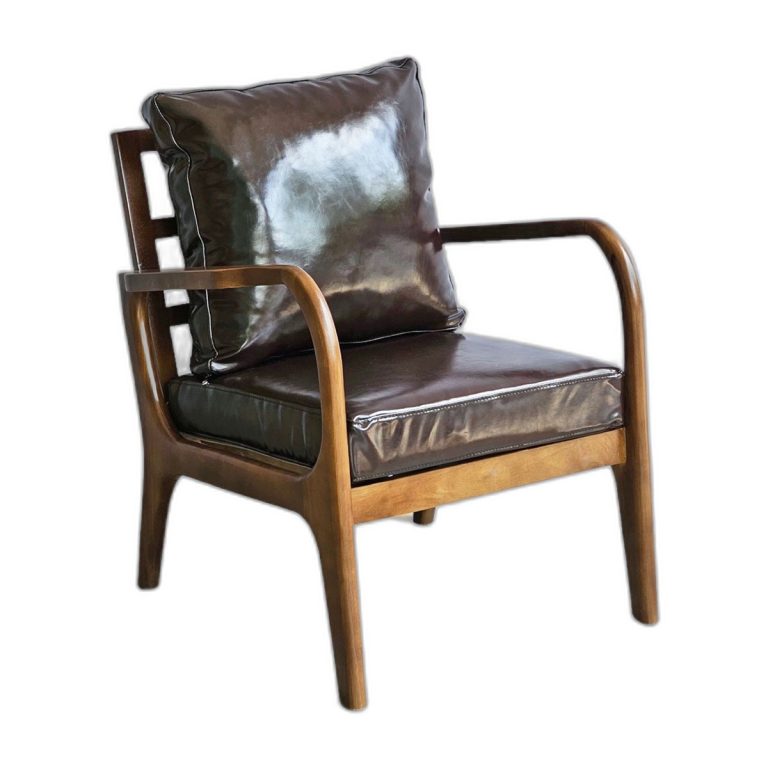 Trang chủ Ghế sofa đơn khung gỗ nệm simili GSD68056