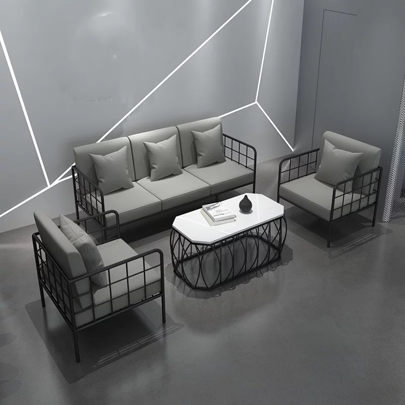 Ghế sofa đơn nệm vải khung sắt GSD68063 Ghế sofa đơn nệm vải khung sắt GSD68063 - hình 2