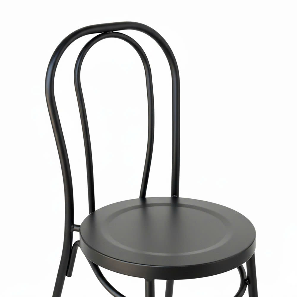 Ghế Thonet sắt sơn tĩnh điện Ghế Thonet sắt sơn tĩnh điện - hình 2