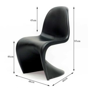 Ghế thư giãn Panton nhựa đúc nguyên khối - hình 1