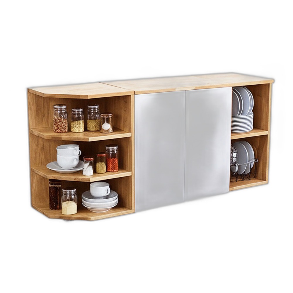 Hệ tủ bếp 130x35x60cm gỗ cao su Hệ tủ bếp 130x35x60cm gỗ cao su