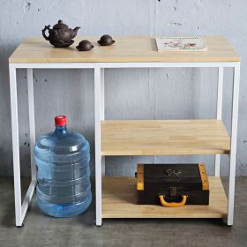 Kệ bếp 100x50x85cm gỗ cao su - hình 1