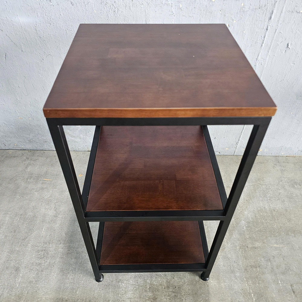 Kệ bếp 3 tầng 40x40x75cm gỗ cao su Kệ bếp 3 tầng 40x40x75cm gỗ cao su - hình 3