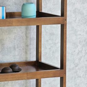 Kệ bếp 5 tầng 60x35x120cm gỗ cao su - hình 1