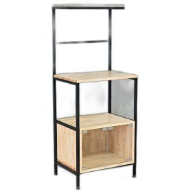 Kệ bếp 55x40x140cm gỗ cao su