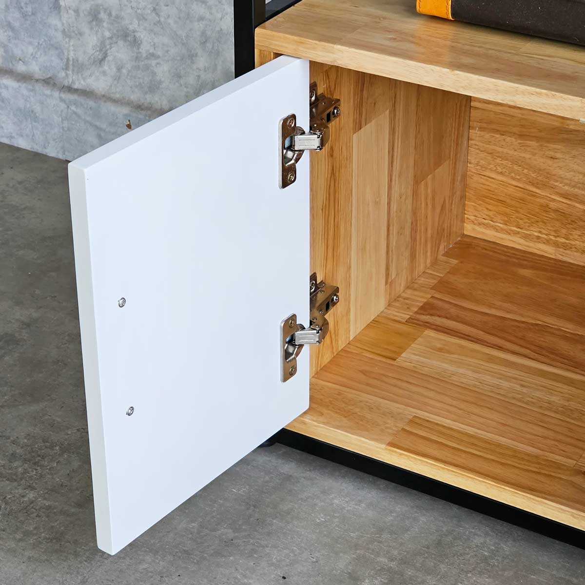 Kệ bếp đa năng 60x40x115cm gỗ cao su Kệ bếp đa năng 60x40x115cm gỗ cao su - hình 2