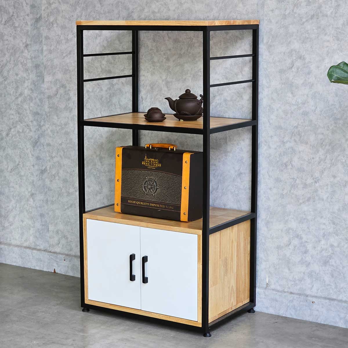 Kệ bếp đa năng 60x40x115cm gỗ cao su Kệ bếp đa năng 60x40x115cm gỗ cao su - hình 5