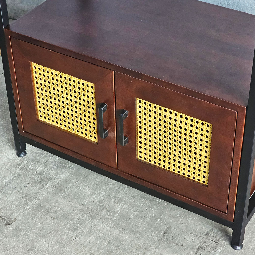 Kệ bếp đa năng 75x40x165cm gỗ cao su Kệ bếp đa năng 75x40x165cm gỗ cao su - hình 2
